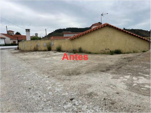 Melhoramento dos passeios na Rua C do Cach&atilde;o